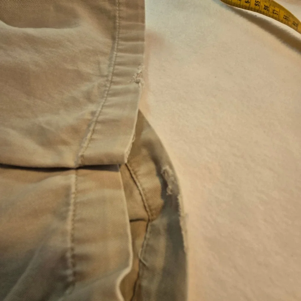 Carhartt Carpenter Utility Tech Pants Mens 34x31 Khaki Dungaree Canvas‎ Durable